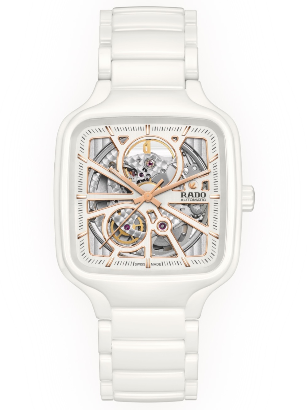 RADO True Square Ceramic Bracelet Watch